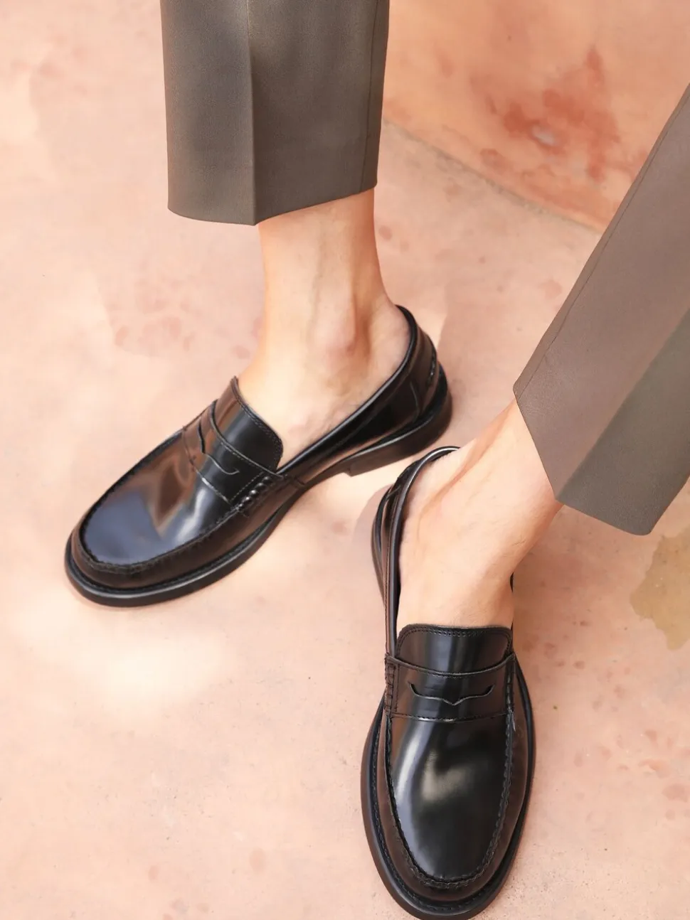 Zwart - Off The Hook Monro Loafer Formal Casual Slip-On Leather Shoes