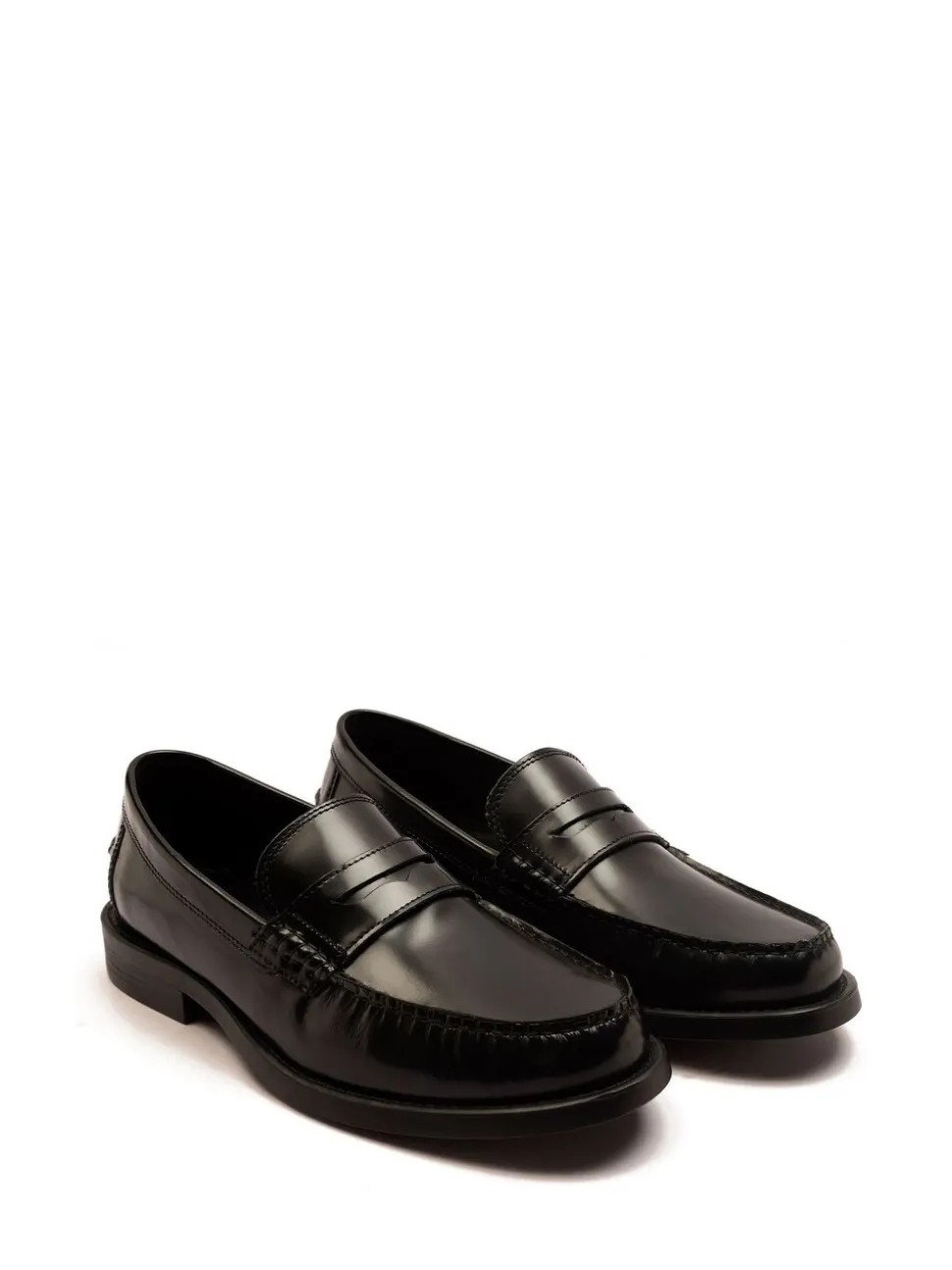 Zwart - Off The Hook Monro Loafer Formal Casual Slip-On Leather Shoes