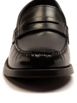 Zwart - Off The Hook Monro Loafer Formal Casual Slip-On Leather Shoes