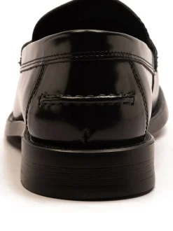 Zwart - Off The Hook Monro Loafer Formal Casual Slip-On Leather Shoes