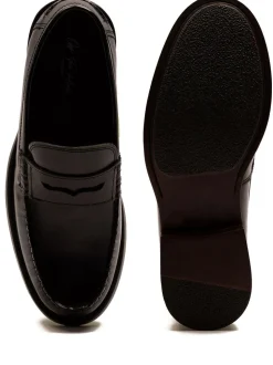 Zwart - Off The Hook Monro Loafer Formal Casual Slip-On Leather Shoes