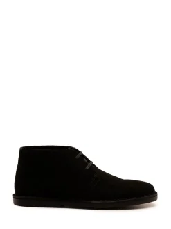 Zwart - Off The Hook Sahara suède leren Desert Chukka Vetersluiting Boots