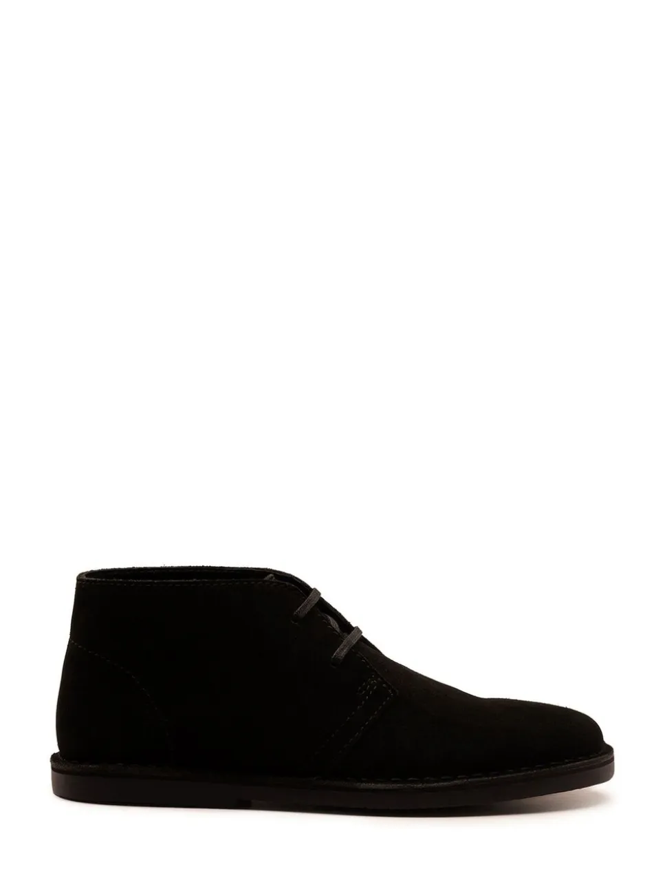 Zwart - Off The Hook Sahara suède leren Desert Chukka Vetersluiting Boots
