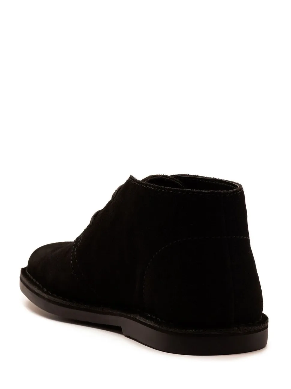 Zwart - Off The Hook Sahara suède leren Desert Chukka Vetersluiting Boots