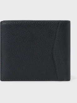 Zwart - Osprey London The Compass leren Portemonnee