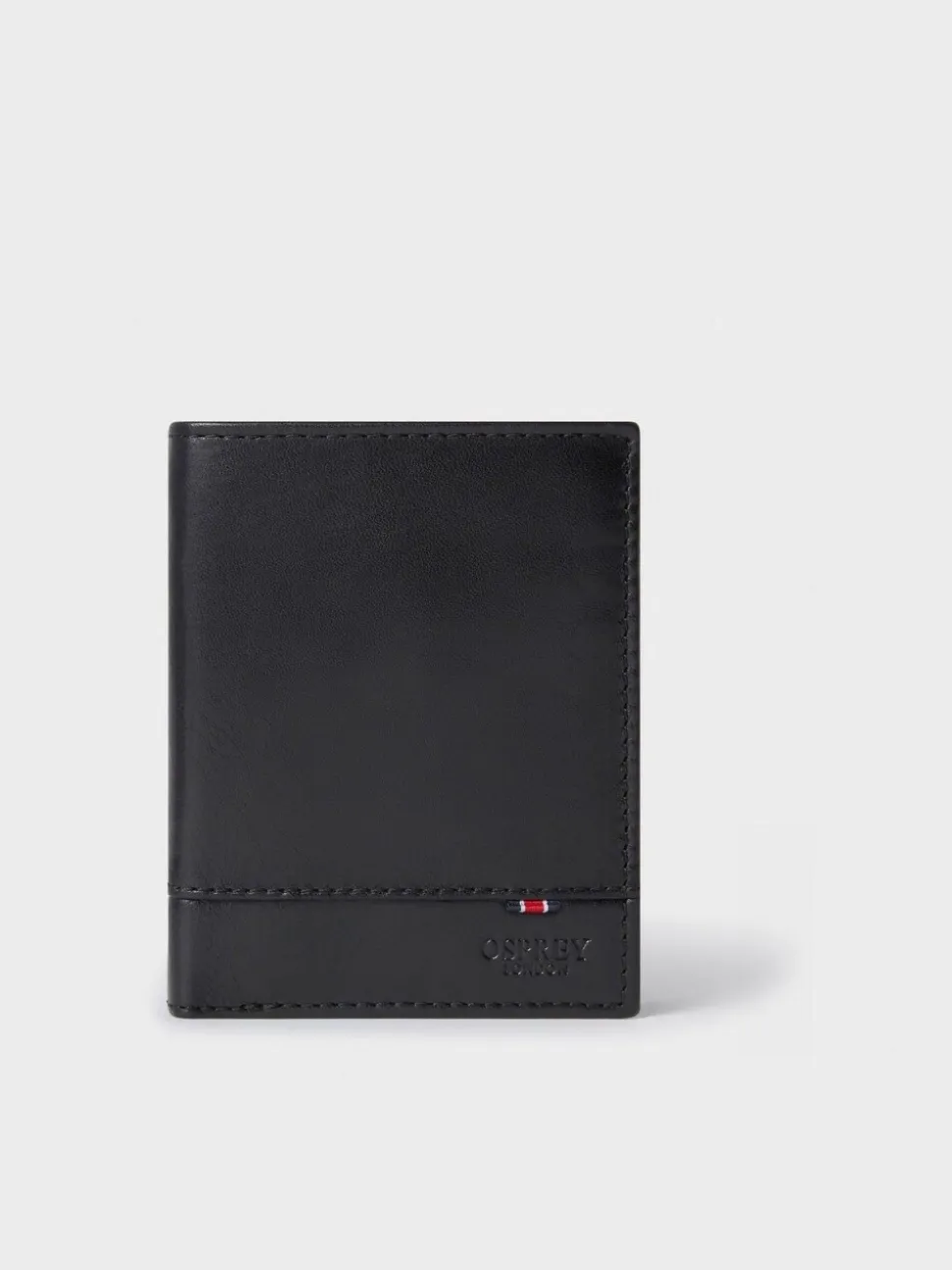 Zwart - Osprey London The London Leather Wallet with Coin Pocket