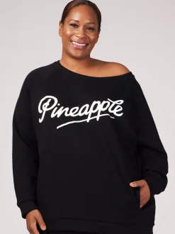 Zwart - Oversized Monster sweatshirt
