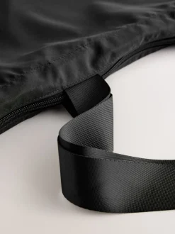 Zwart - Packable Tote Bag