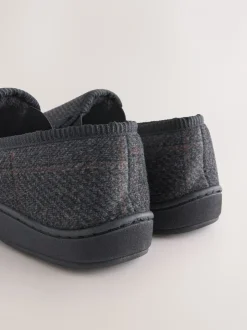 Zwart - Pantoffels met dichte hiel
