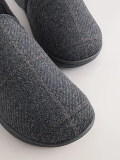 Zwart - Pantoffels met dichte hiel