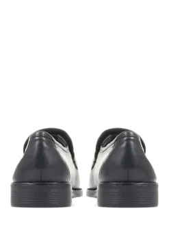 Zwart - Pavers nette zwarte mocassin schoenen voor heren