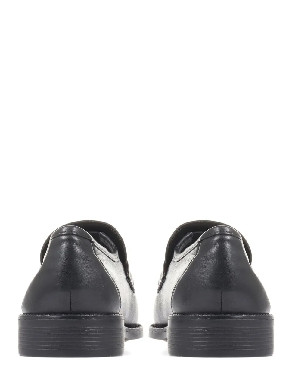 Zwart - Pavers nette zwarte mocassin schoenen voor heren