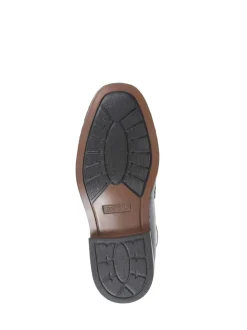 Zwart - Pavers nette zwarte mocassin schoenen voor heren