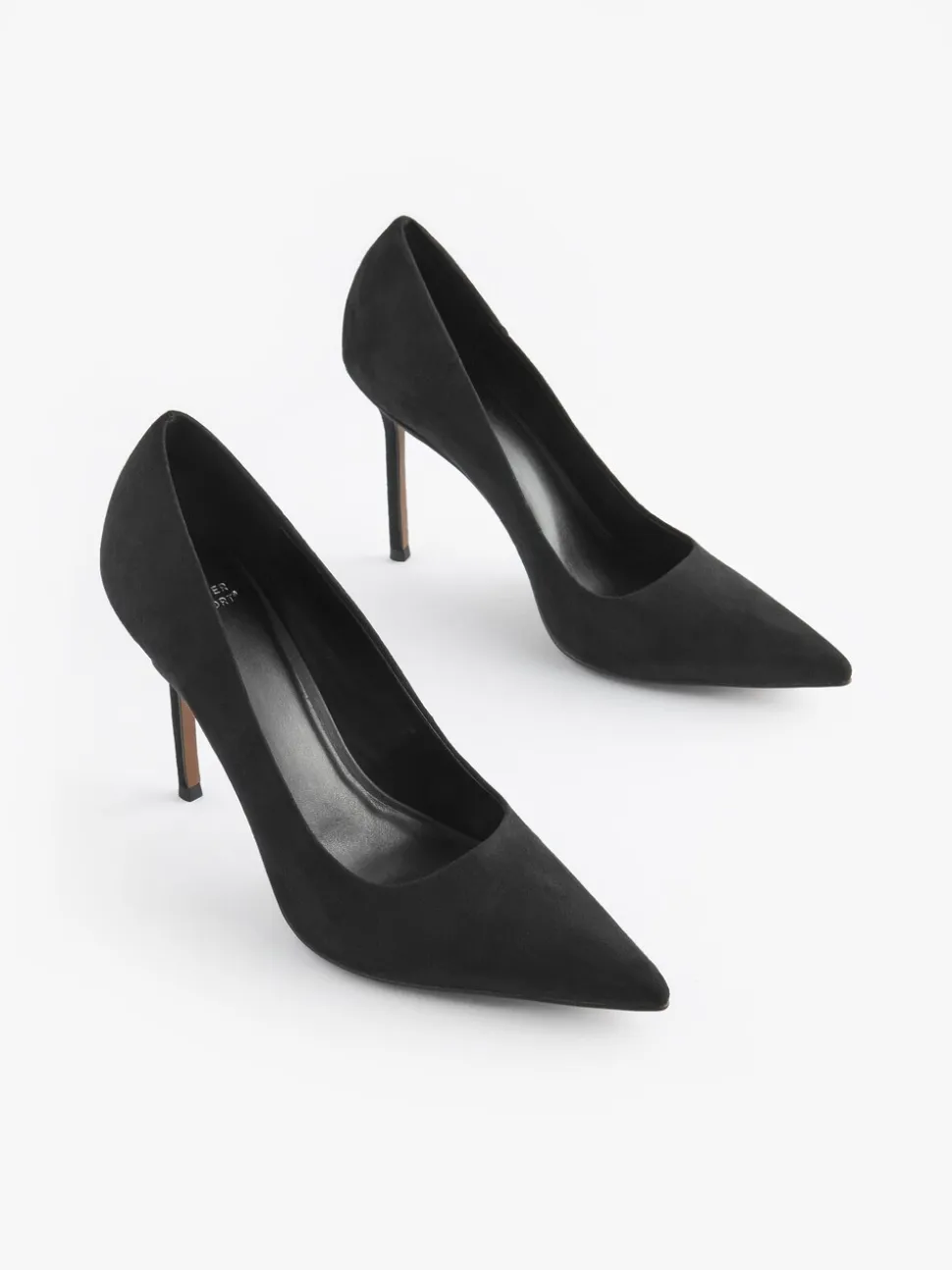 Zwart - Premium pumps met spitse neus