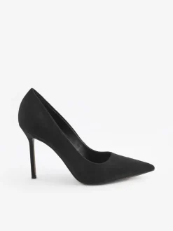 Zwart - Premium pumps met spitse neus
