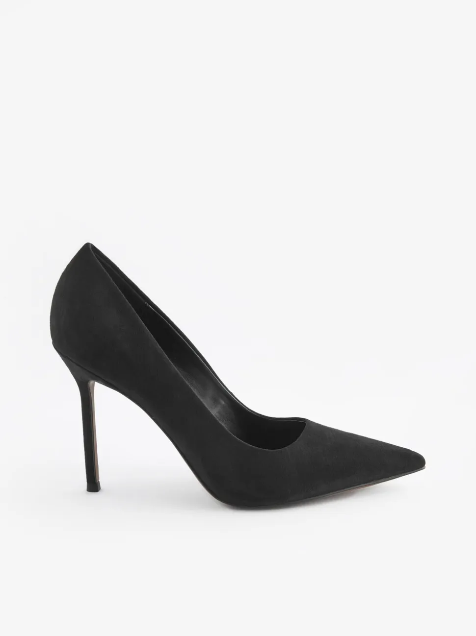 Zwart - Premium pumps met spitse neus