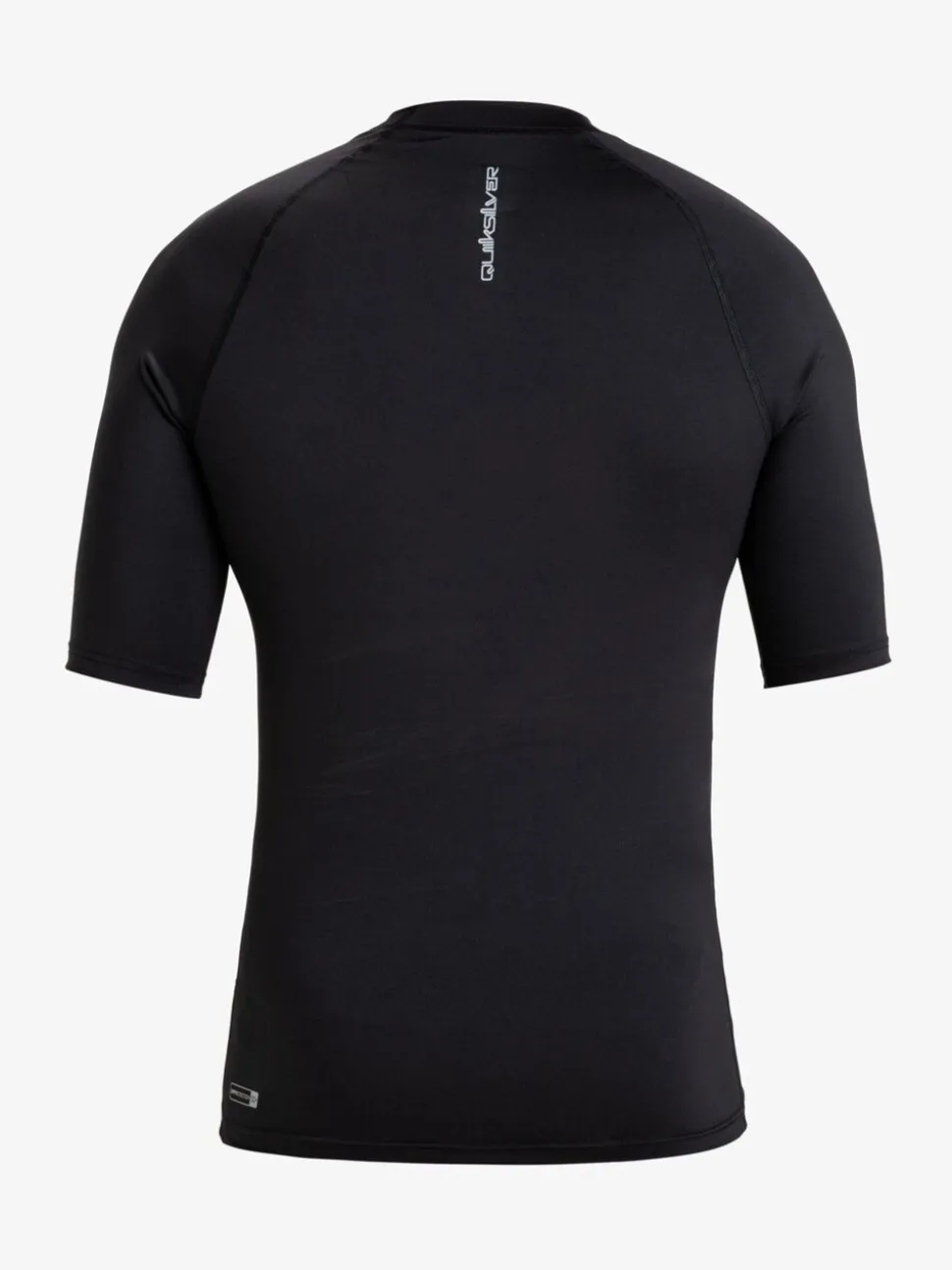 Zwart - Quiksilver UPF50 uv-werend hemdje met korte mouwen