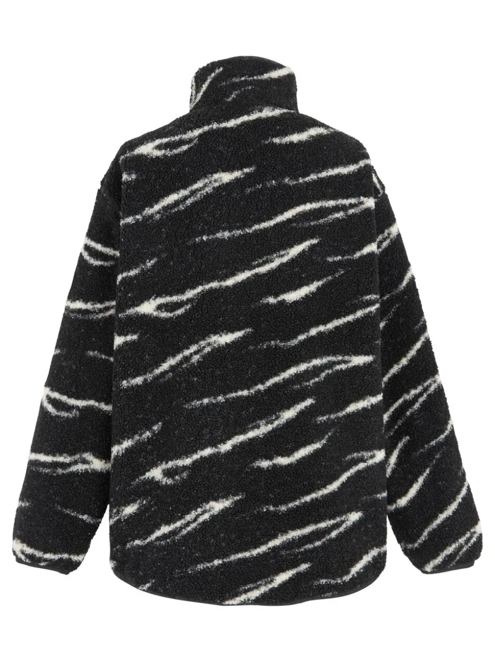 Zwart - Regatta Frankie Borg fleece met halve rits