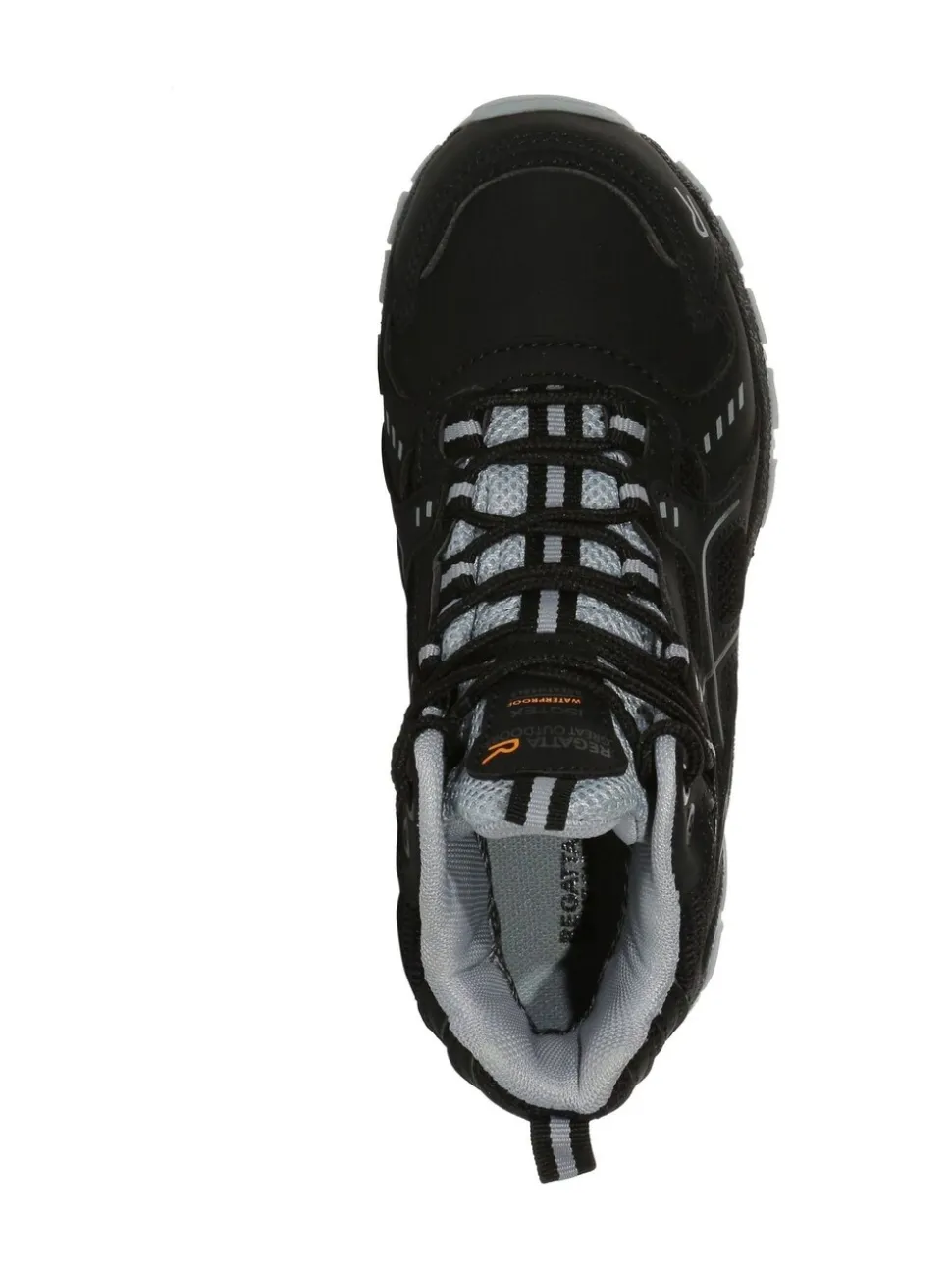 Zwart - Regatta Vendeavour wandelschoenen voor kinderen