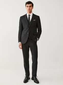 Zwart - Regular fit must-have gilet
