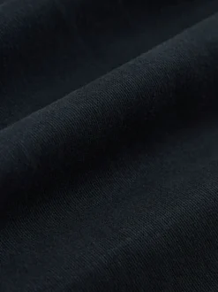 Zwart - Relaxed fit - Katoenen cargostretchbroek