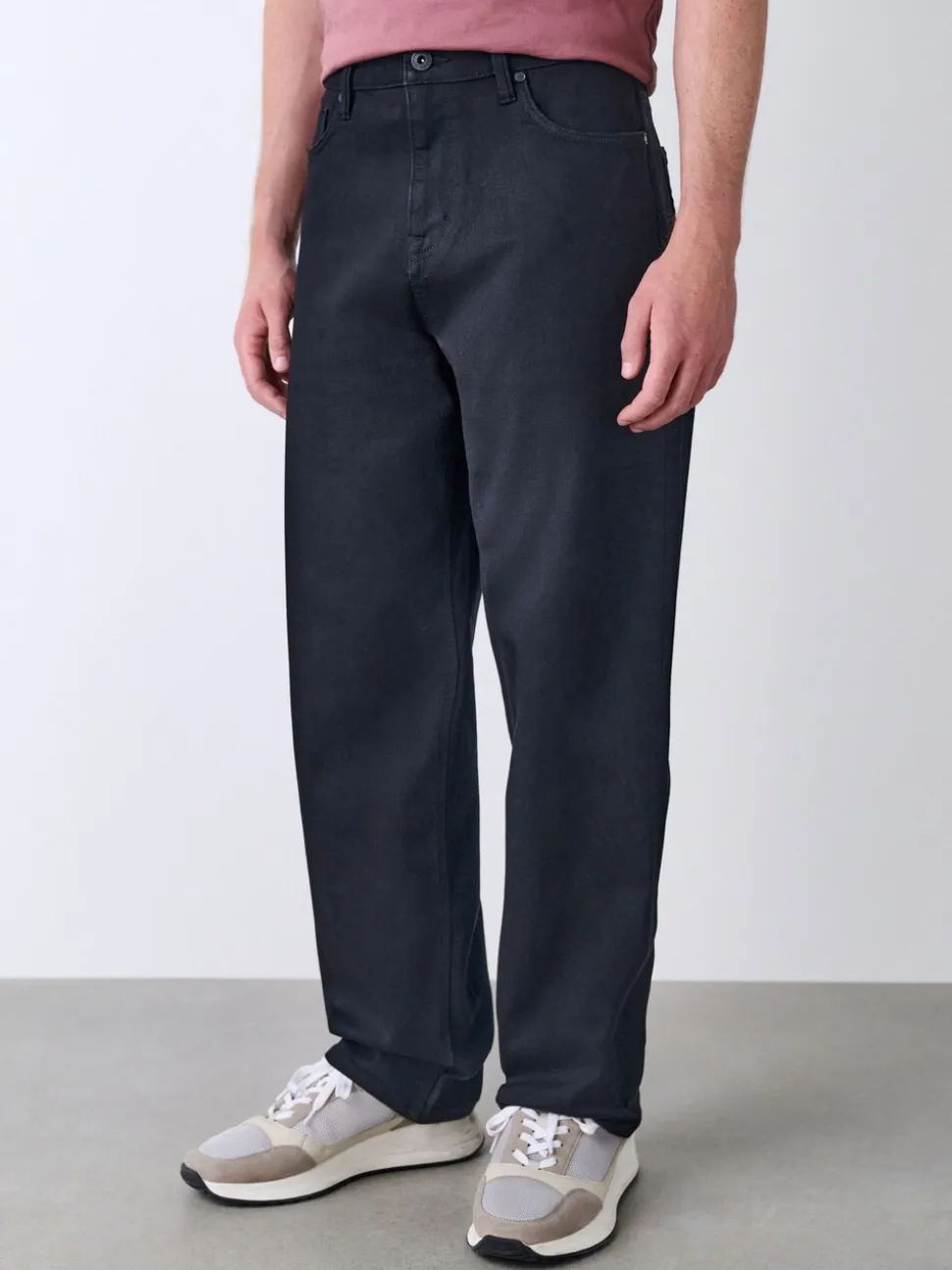 Zwart - Relaxed fit - Motionflex jeans