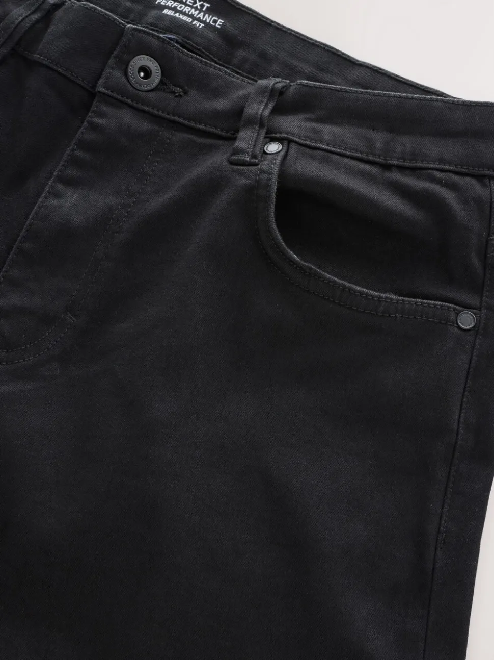 Zwart - Relaxed fit - Motionflex jeans