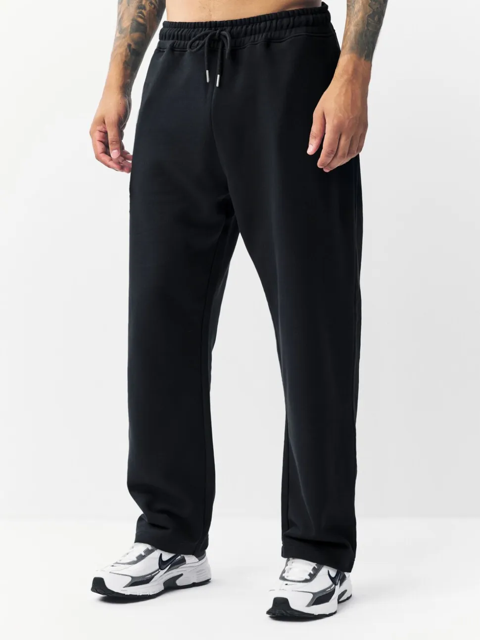 Zwart - Relaxed fit - Relaxed Fit Brushback Heavyweight Joggers