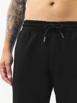 Zwart - Relaxed fit - Slim Fit Brushback Heavyweight Joggers