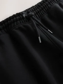 Zwart - Relaxed fit - Slim Fit Brushback Heavyweight Joggers