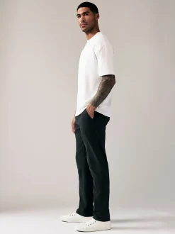 Zwart - Relaxed fit - Stretchy chino