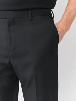 Zwart - Relaxed Fit Tuxedo Trousers