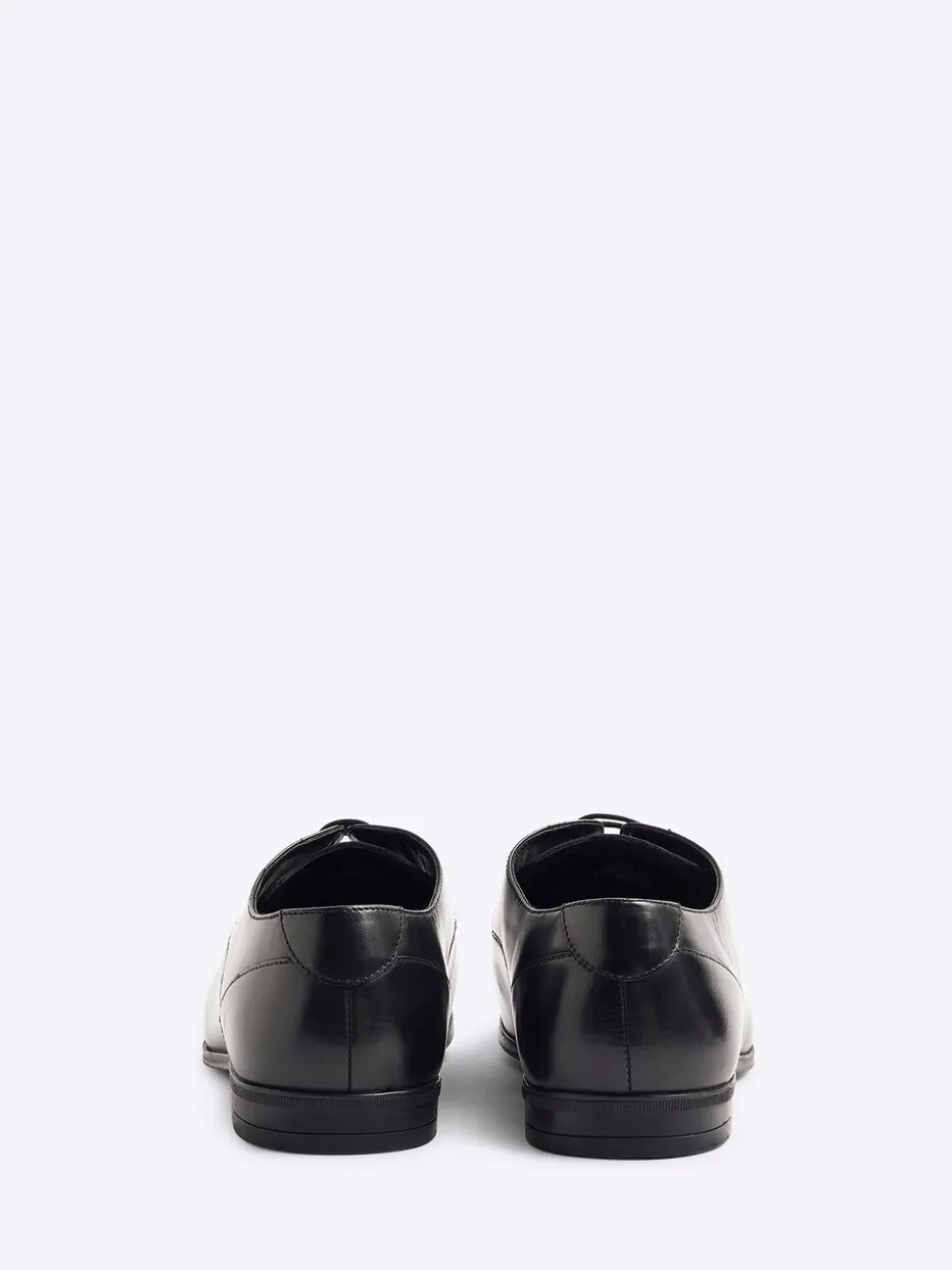 Zwart - River Island Wide Fit Leather Formal Derby Shoes