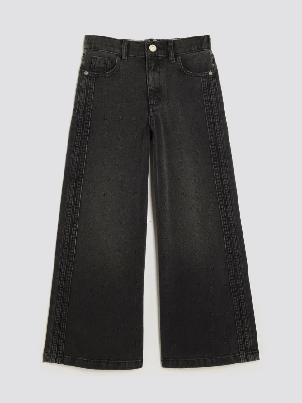 Zwart - River Island Wide Leg Jeans
