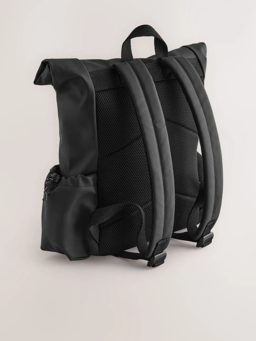 Zwart - Rolltop rugzak
