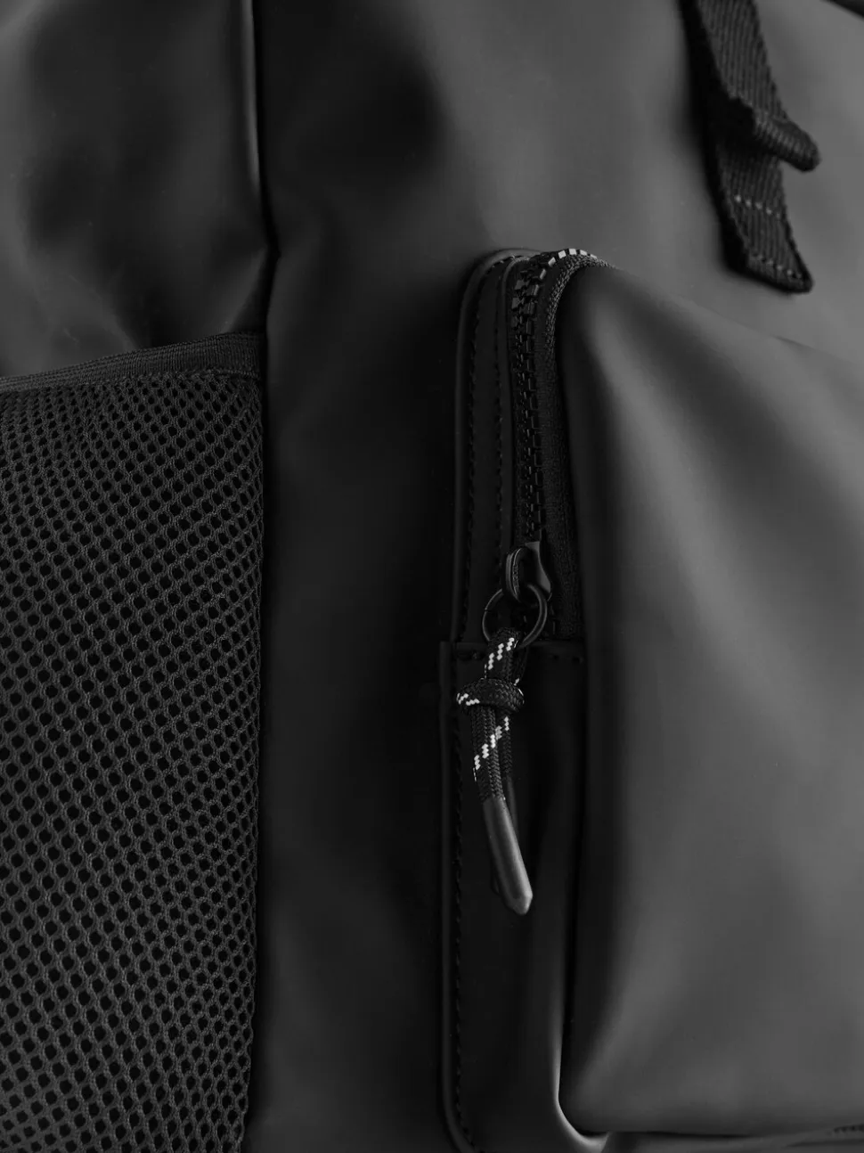 Zwart - Rolltop rugzak
