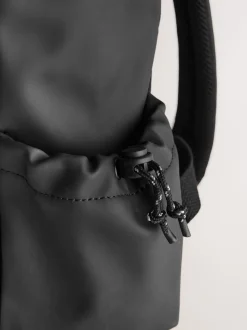 Zwart - Rolltop rugzak