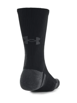 Zwart - Ronde hals - Under Armour - Performance Tech set van 3 paar sokken