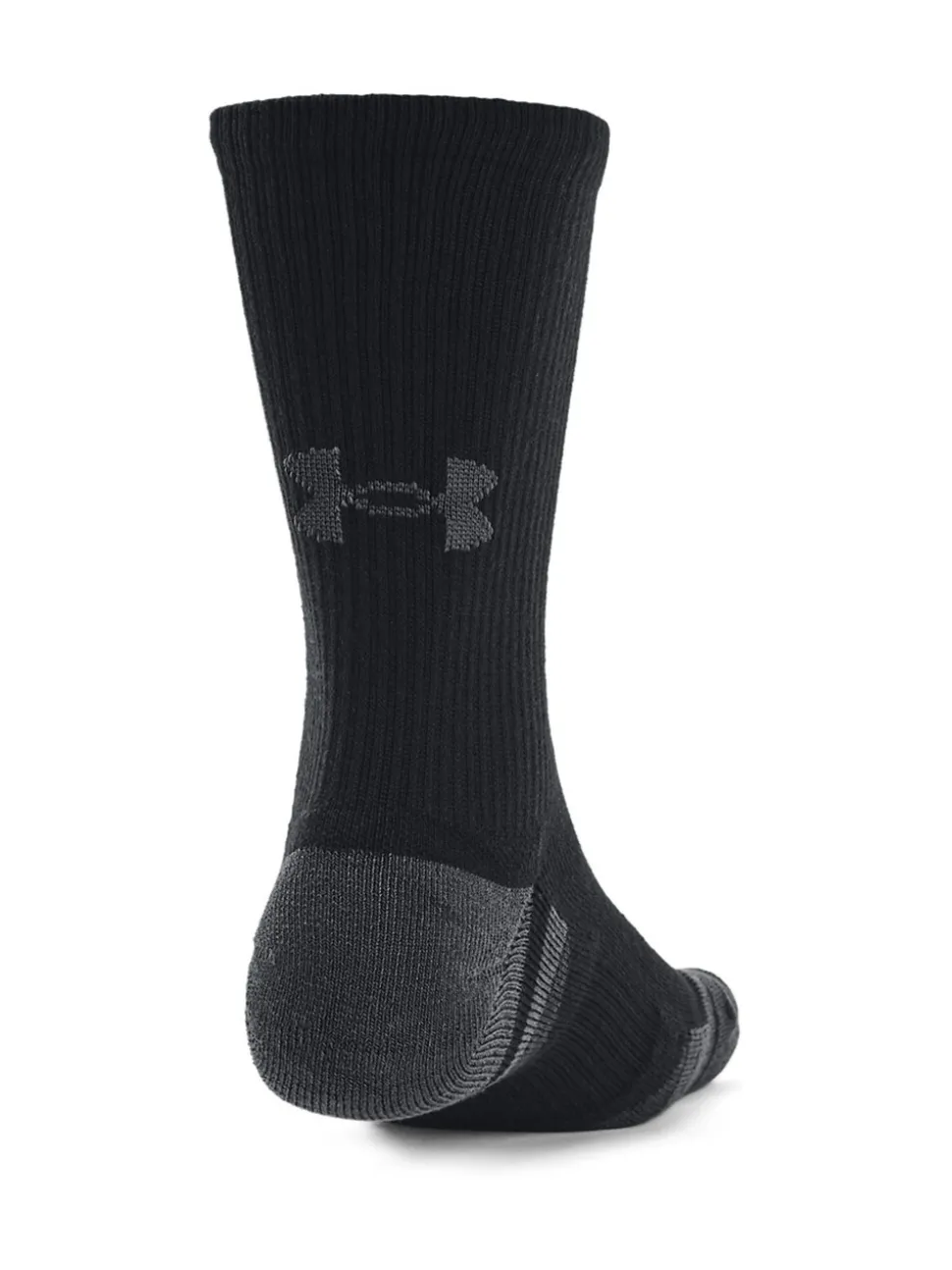 Zwart - Ronde hals - Under Armour - Performance Tech set van 3 paar sokken