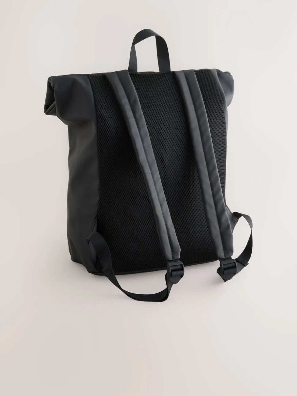 Zwart - Rubberised Backpack