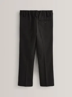 Zwart - Schoolbroek met geplooide voorkant (3-17 jr)