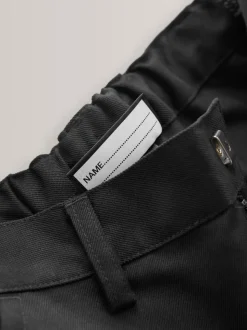 Zwart - Schoolbroek met rechte pijpen (3-17jaar)