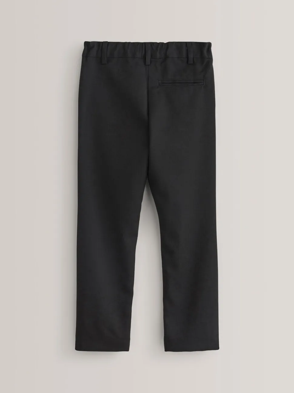 Zwart - Schoolbroek met rechte pijpen (3-17jaar)
