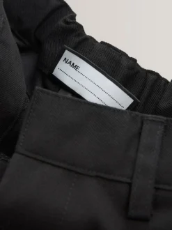 Zwart - Schoolbroek met rechte pijpen (3-17jaar)