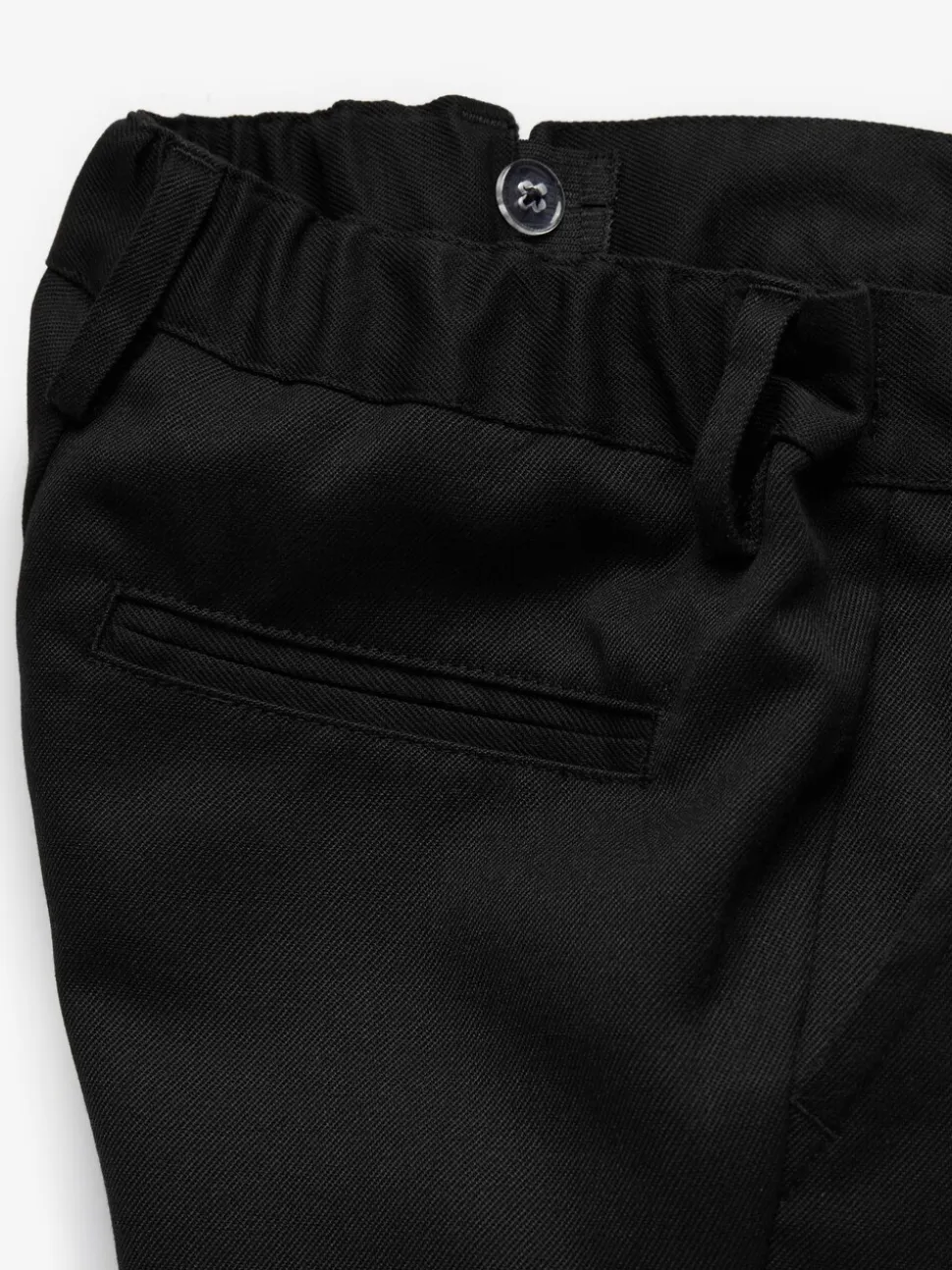 Zwart - Schoolbroek met rechte pijpen (3-17jaar)