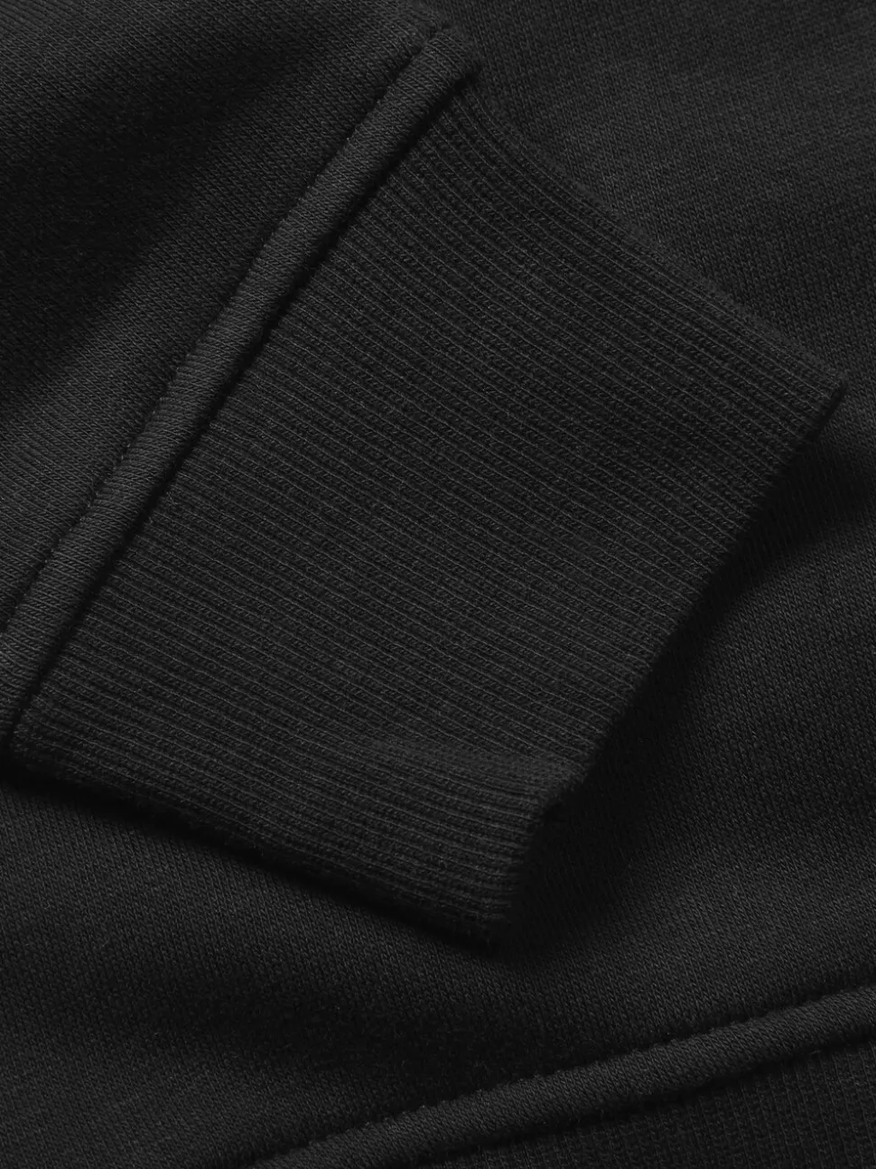 Zwart - Schoolsweater met ronde hals (3-17jr)