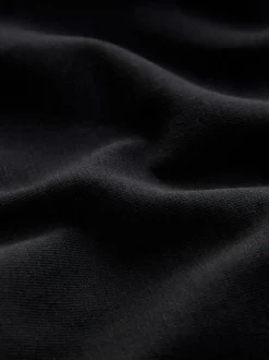 Zwart - Set van 3 jersey poloshirts met korte mouwen