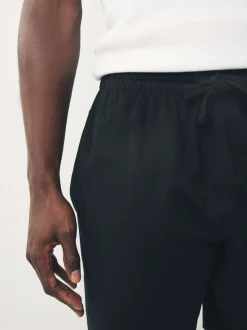 Zwart - Set van 3 jersey pyjamashorts