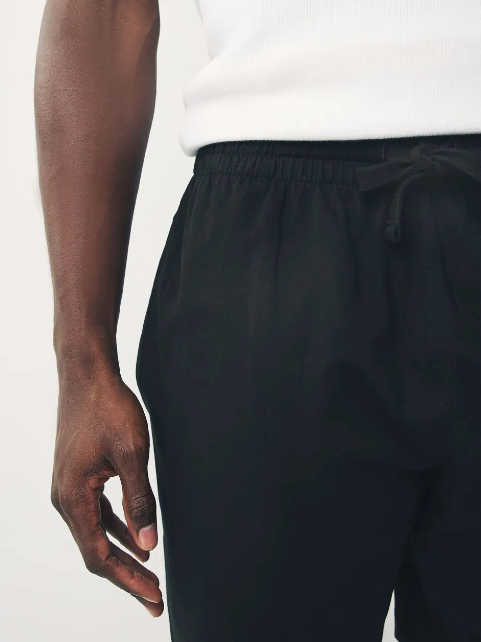 Zwart - Set van 3 jersey pyjamashorts