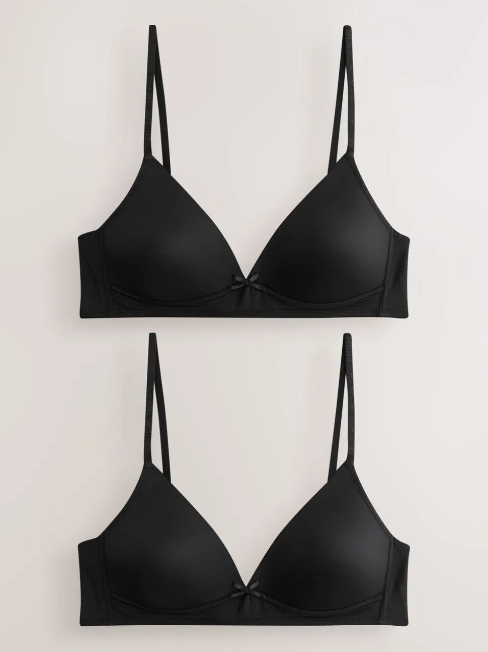 Zwart - Set van 2 sportbeha's